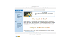 Desktop Screenshot of jetcitydata.com